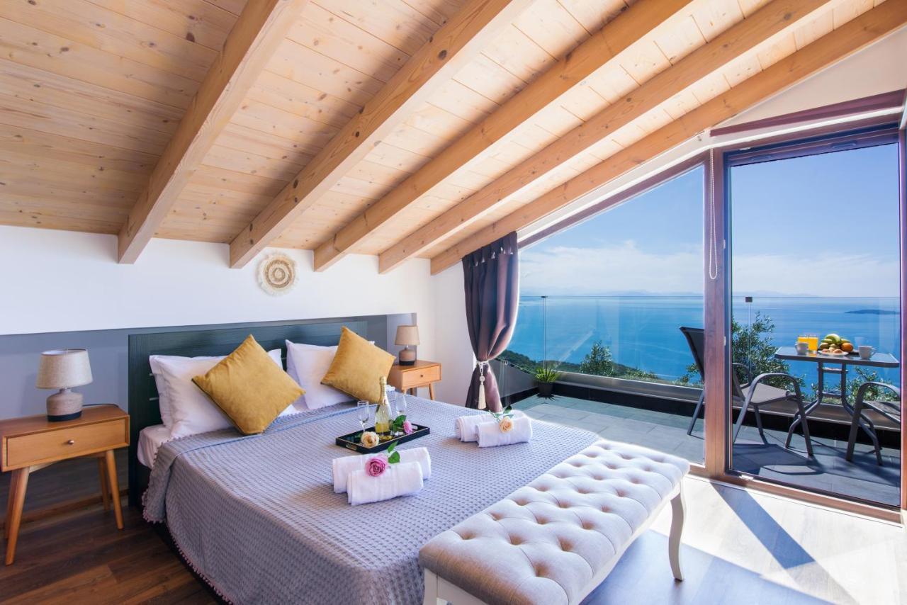 Blue Sky Loft By Corfuescapes Apartment Spartylas Exterior foto