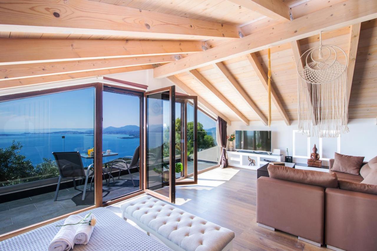 Blue Sky Loft By Corfuescapes Apartment Spartylas Exterior foto
