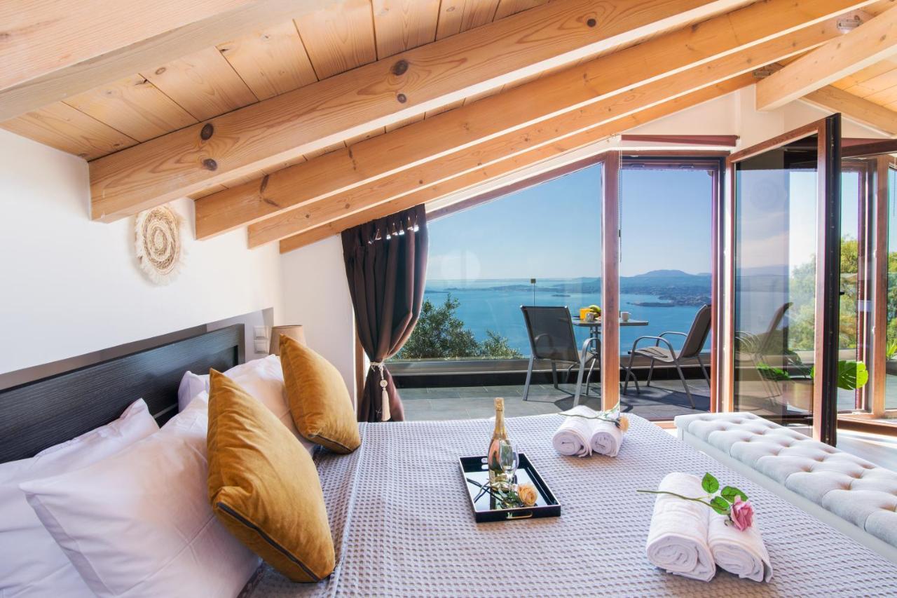 Blue Sky Loft By Corfuescapes Apartment Spartylas Exterior foto