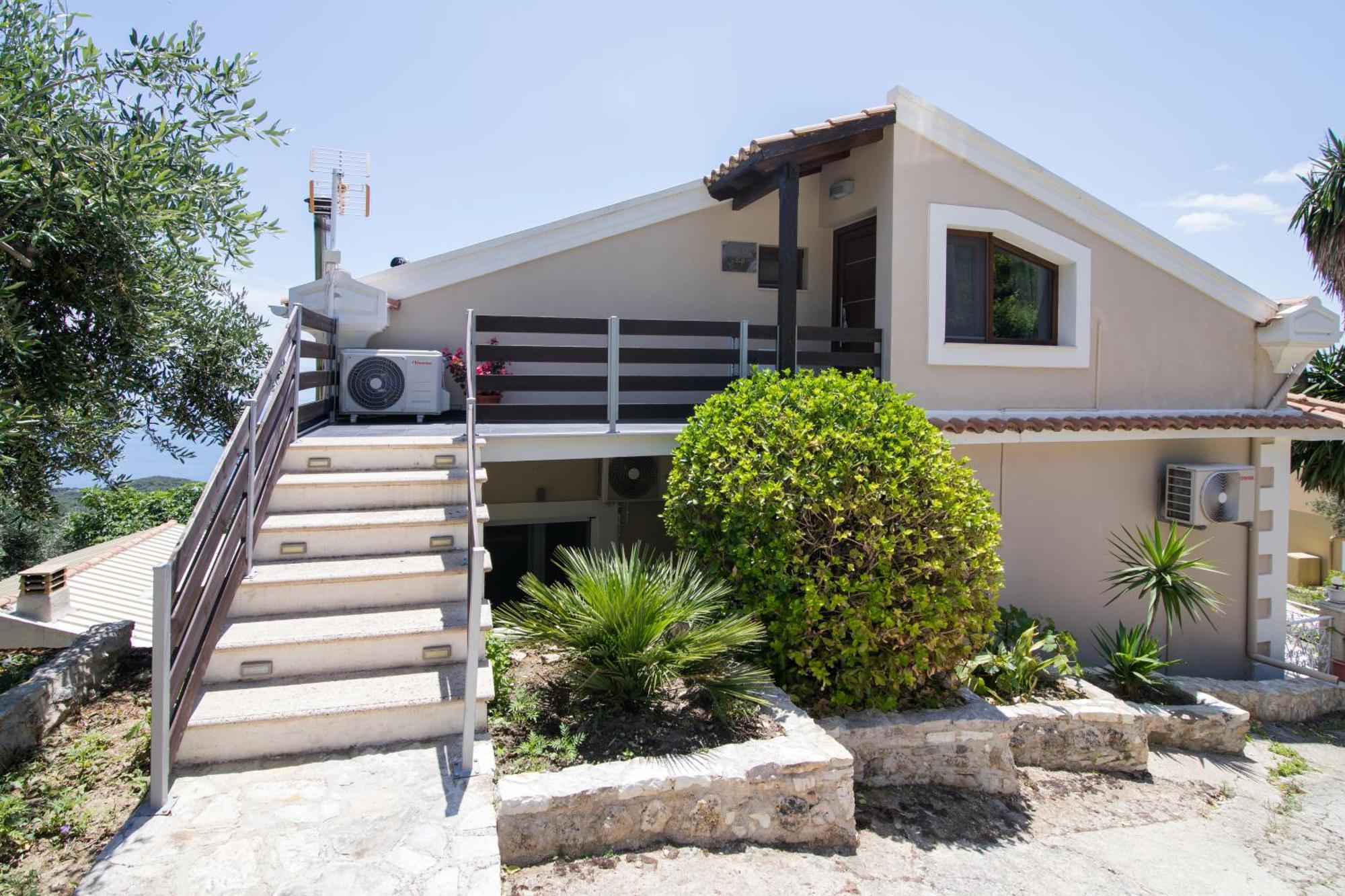 Blue Sky Loft By Corfuescapes Apartment Spartylas Exterior foto